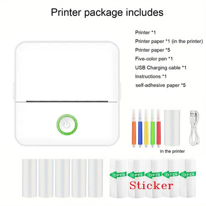 Thermal Inkless Mini Printer